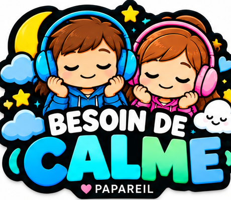 Écusson PAPAREIL – Besoin de calme